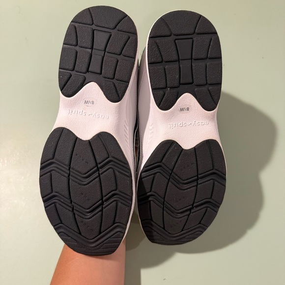 Easy Spirit Romy Walk Run Sneakers White Leather 8.5 Wide - Picture 8 of 9